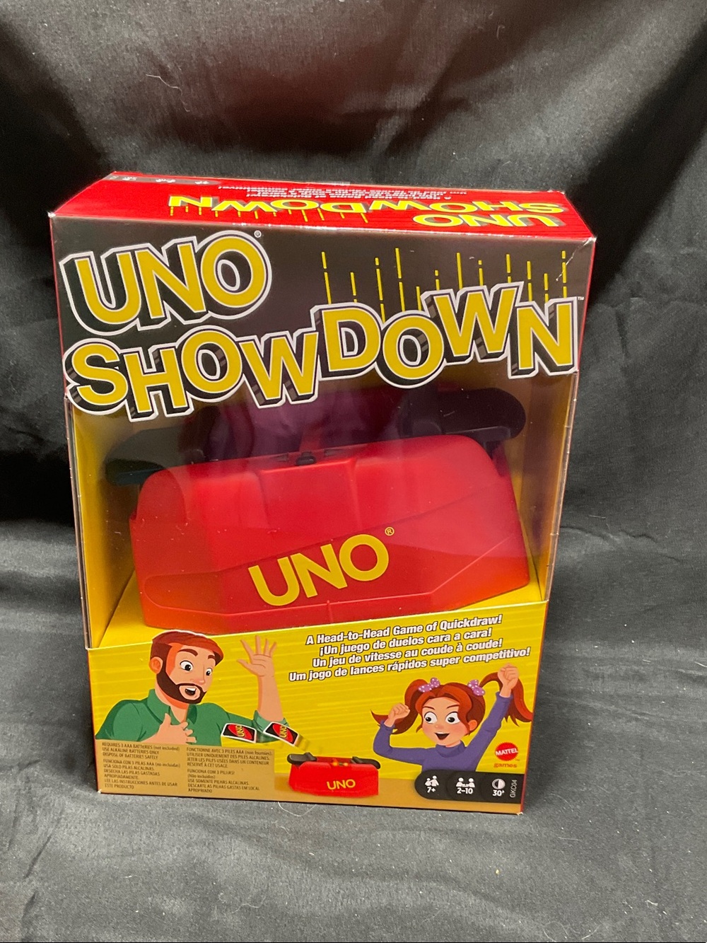 Uno Showdown Card Game.
